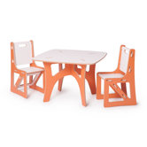 Kids 3 Piece Table and Chair Set
