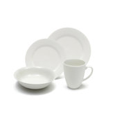 White Basics Providence 16 Piece Dinnerware Set