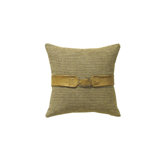 The Rustler Sagebrush Cowhide Leather Pillow