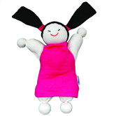 Keptin-Jr Organic Caucasian Girly Doll in Pink