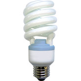 26W Spiral Reveal CFL Light Bulb