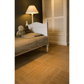 Flexiboo 19.7" x 19.7"  Bamboo Tiles in Mahoney