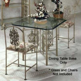 Rose Garden Medium Dining Table Base
