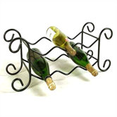 9 Bottle Tabletop Wine Rack