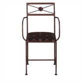 Neoclassic Dining Arm Chair with Cushion