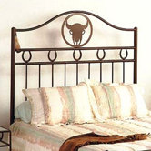 Frontier Wrought Iron Headboard