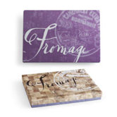 Vino and Fromage Infinity Rectangular Serving Tray