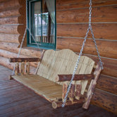 Glacier Country Porch Swing
