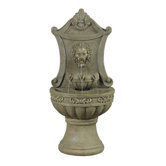 Classic Lions Head Outdoor/Indoor Water Fountain