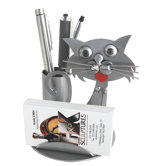Desk Accessory Cat Business Card Holder