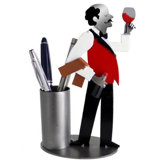 Desk Accessory Wine Steward Pen Holder