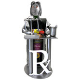 Female Pharmacist Wine Caddy