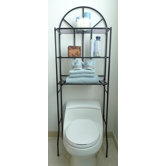 Contemporary Bath Space Savers in Black