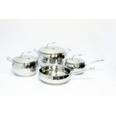 Stainless Steel 7 Piece Cookware Set