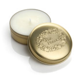 Classic Toile Malaysian Bamboo Travel Candle