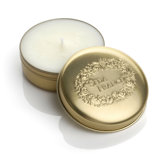Classic Toile Plum Chypre Travel Candle