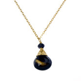 Gemstone Drop Necklace