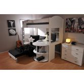 Casa High Sleeper Sofa Bed with Premium Desk