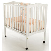 Portable Lightweight Folding 2-in-1 Convertible Crib
