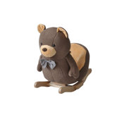 Bruin Bear Musical Rocker in Brown