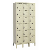 ReadyBuilt Three Wide Six Tier Locker  (Assembled)