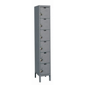 ReadyBuilt Locker 6 Tier 1 Wide (Assembled)