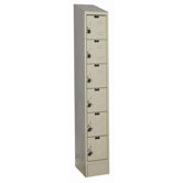 ReadyBuilt II One Wide Six Tier Locker