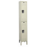 Galvanite Locker Double Tier 1 Wide (Knock-Down)