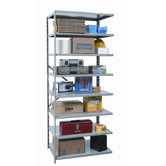 Hi-Tech Shelving Extra Heavy-Duty Open Type Add-on Unit with 8 Shelves