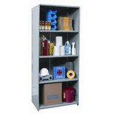 Hi-Tech Shelving Extra Heavy-Duty Closed Type Starter and Optional Add-on Unit with 5 Shelves