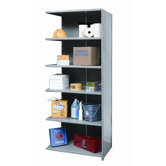 Hi-Tech Shelving Heavy-Duty Closed Type Add-on Unit with 6 Shelves