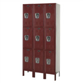 Premium Stock Lockers Triple Tier 3 Section Locker (Unassembled)
