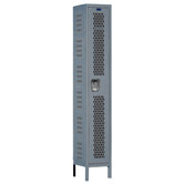 Heavy-Duty Ventilated Locker Single Tier 1 Wide (Knock-Down)