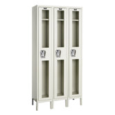 Safety-View Locker Single Tier 3 Wide (Knock-Down)