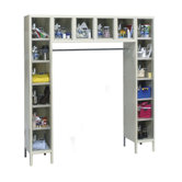 Safety-View Plus 1-Wide 16-Person Locker (Unassembled)