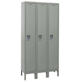 Maintenance-Free Quiet Locker Single Tier 3 Wide (Assembled)