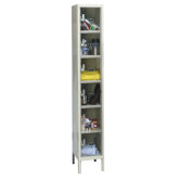Safety-View Plus 1-Wide 6-Tier Locker (Assembled)