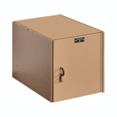 SpaceCube Plastic Locker Single Tier 1 Wide (Assembled)