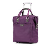 Contempo Foldable 18" Two Wheel Fashion Tote