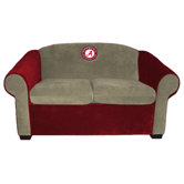 NCAA TeamSeats Microsuede Loveseat