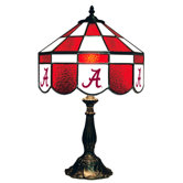 NCAA 14" Executive Style Stained Glass Table Lamp