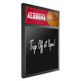 NCAA Team Chalkboard with Basketball Design
