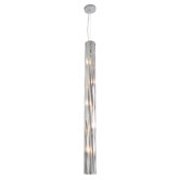 Chroman Empire 5-lt Tall Cylinder Pendant