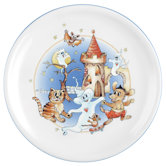 Compact Caspar 25cm Dining Plate with Banner