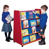 Primary Coloured Mobile Book Unit