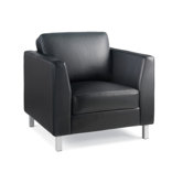 Lincoln Leather Lounge Chair