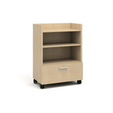 Turnstone Currency High Cart with Lateral Drawer