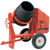C6-P LP - 6 cu ft Concrete Mixer Poly - Less Power w/ Options
