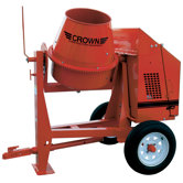 C3-CGH5 - 3 cu ft Concrete Mixer - 5.5 HP Honda w/ Optional Lighting Kit