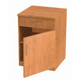 Repositionable Replay Single Drawer /  Adjustable Shelf Cabinet